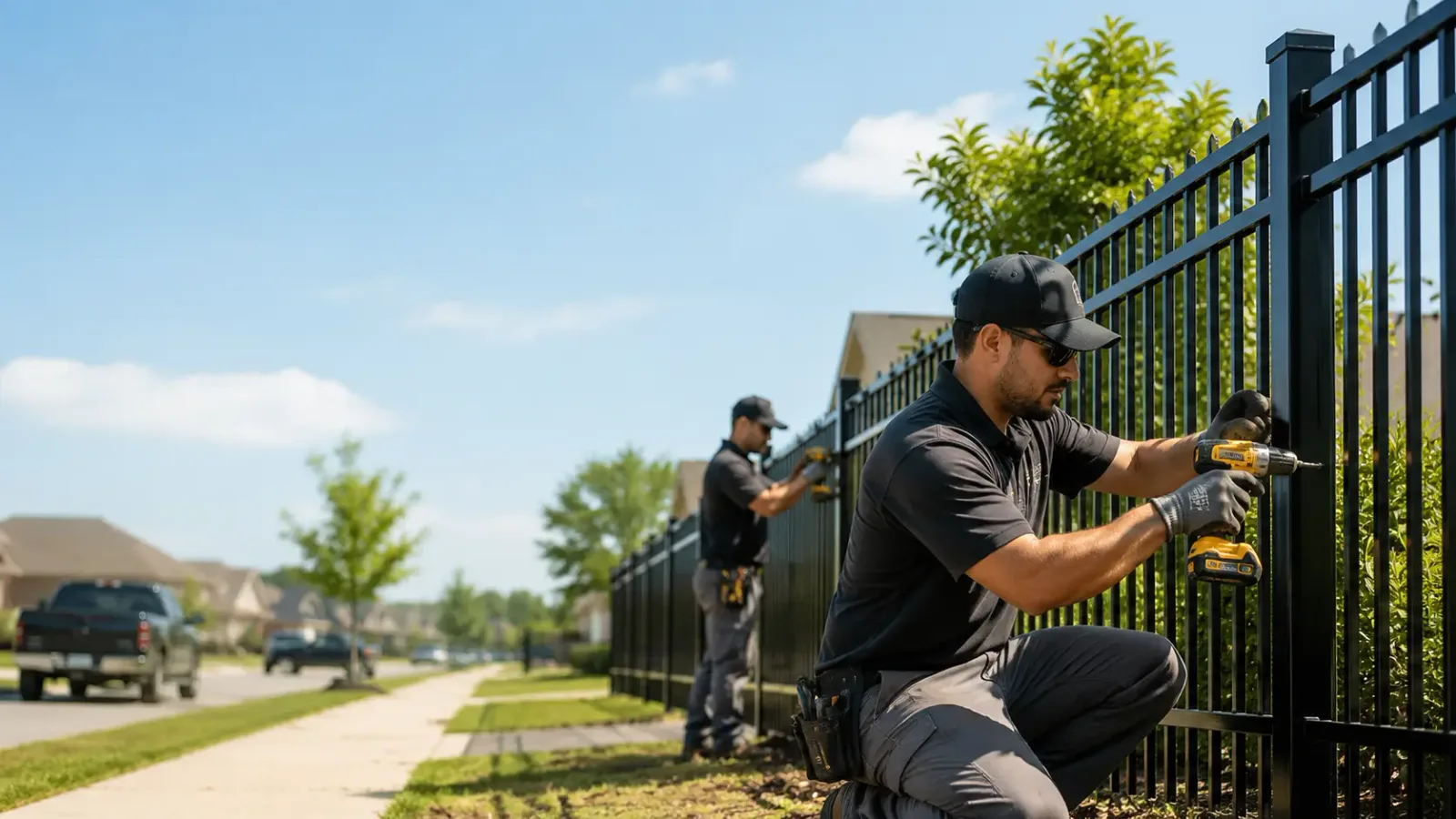 Metal Fence Installation in Fredericktown, OH